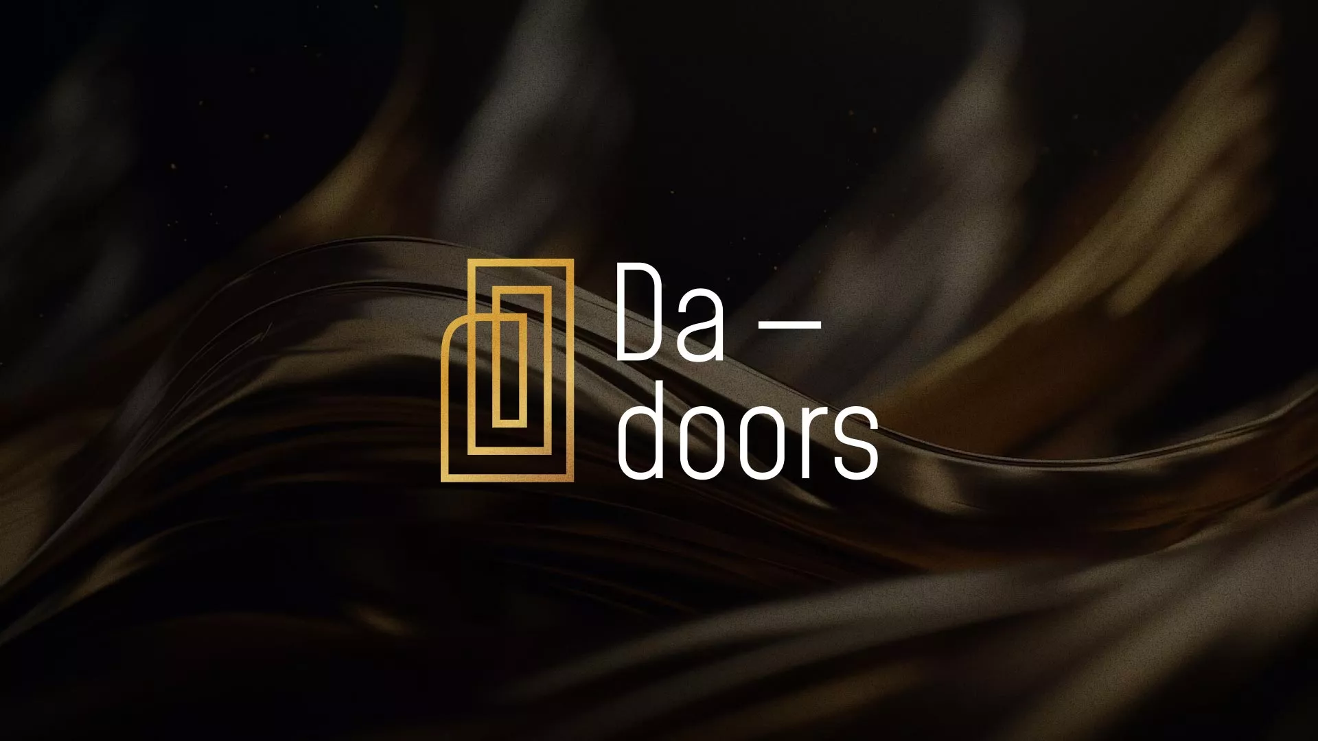 Разработка логотипа для компании «DA-DOORS» в Юбилейном