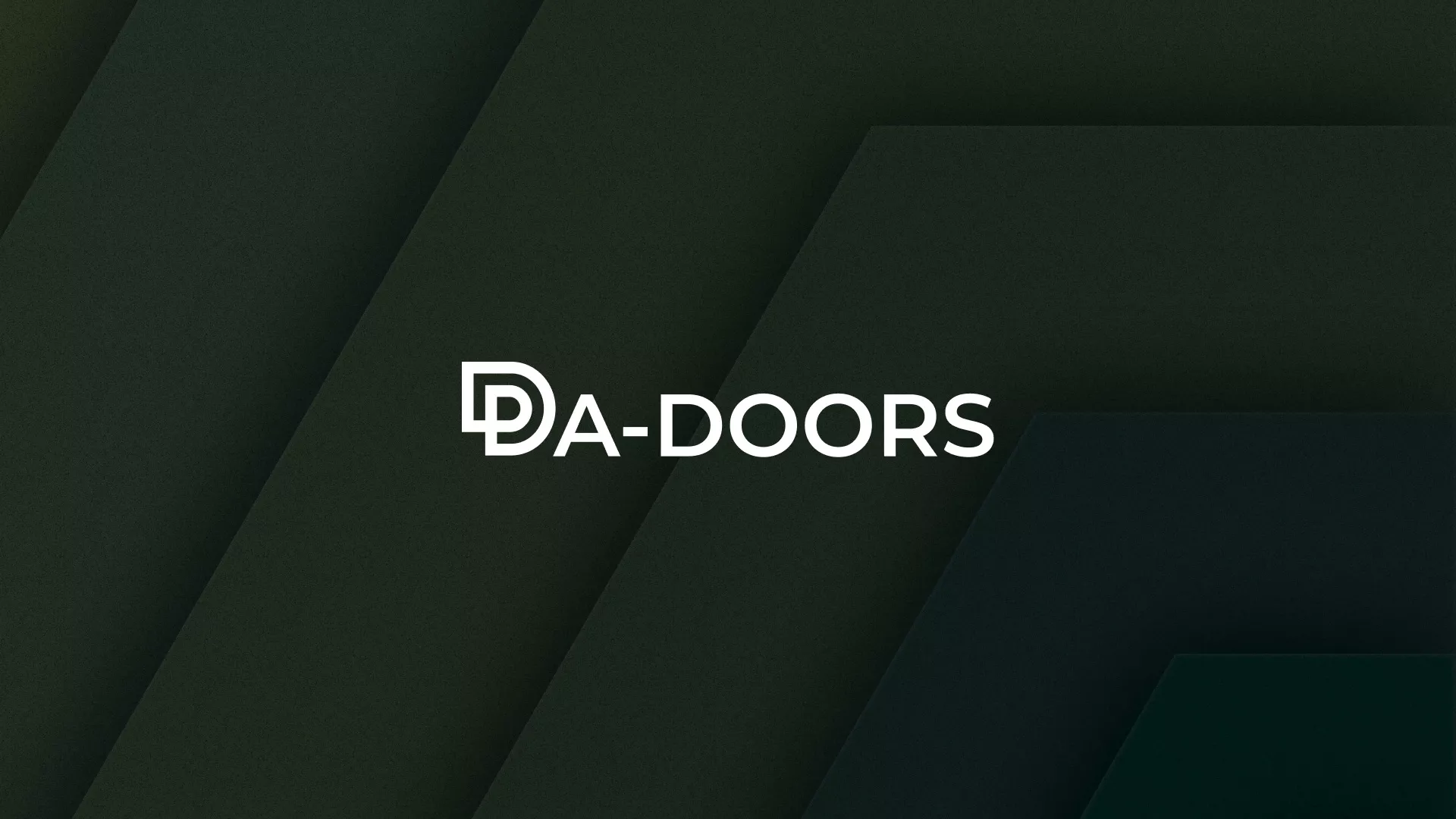 Создание логотипа компании «DA-DOORS» в Юбилейном